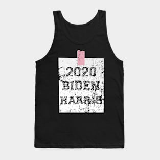 Biden Harris 2020 board Vintage Tank Top